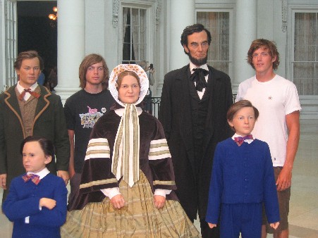 abe lincoln family. Abraham Lincoln Memorial